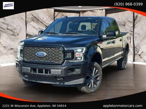 Black 2018 Ford F-150 Lariat