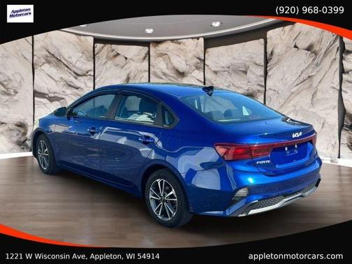 Blue 2022 Kia Forte LXS