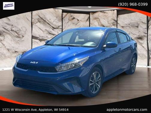 Blue 2022 Kia Forte LXS