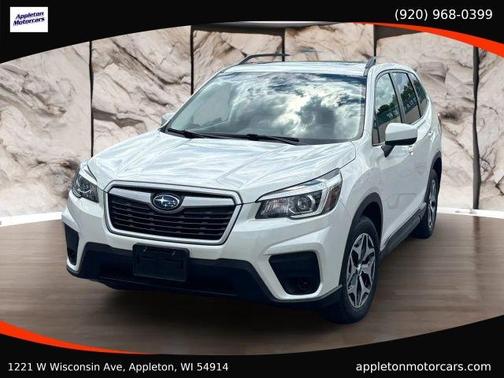 Crystal White Pearl 2019 Subaru Forester Premium