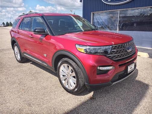 RAPID RED MET TINTED CC 2023 Ford Explorer KING RANCH