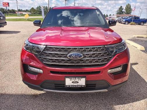 RAPID RED MET TINTED CC 2023 Ford Explorer KING RANCH