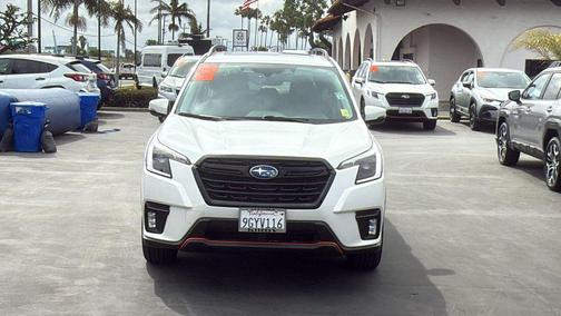 Crystal White Pearl 2023 Subaru Forester Sport