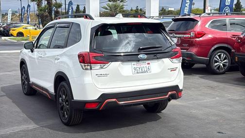 Crystal White Pearl 2023 Subaru Forester Sport