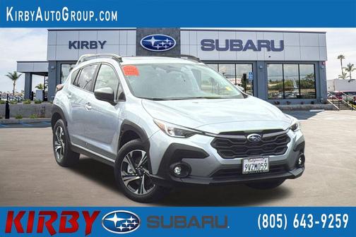 Ice Silver Metallic 2025 Subaru Crosstrek Premium