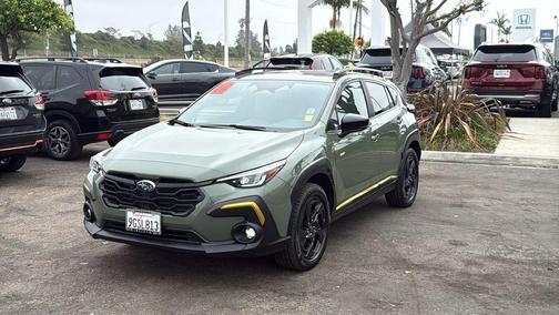 Alpine Green 2024 Subaru Crosstrek Sport