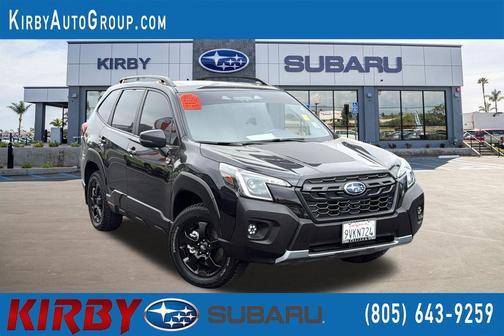Crystal Black Silica 2025 Subaru Forester Wilderness