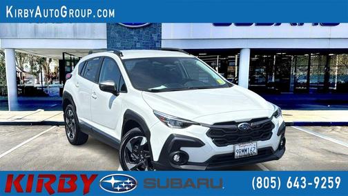 Crystal White Pearl 2024 Subaru Crosstrek Limited