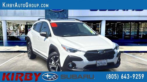 Crystal White Pearl 2024 Subaru Crosstrek Premium
