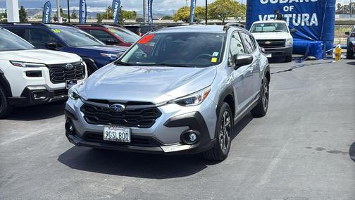 Ice Silver Metallic 2024 Subaru Crosstrek Premium