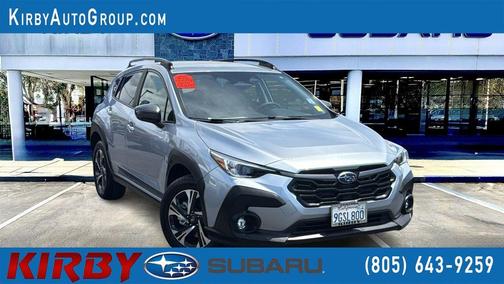 Ice Silver Metallic 2024 Subaru Crosstrek Premium