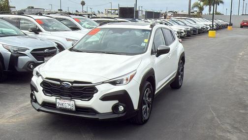 Crystal White Pearl 2024 Subaru Crosstrek Premium