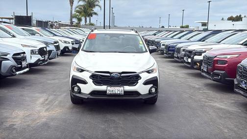 Crystal White Pearl 2024 Subaru Crosstrek Premium