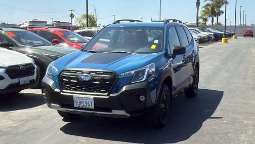 Geyser Blue 2023 Subaru Forester Wilderness