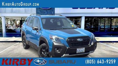 Geyser Blue 2023 Subaru Forester Wilderness