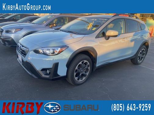 Cool Gray Khaki 2021 Subaru Crosstrek Premium