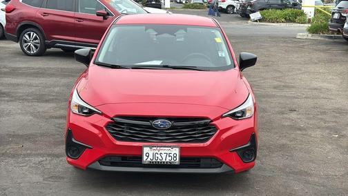 Pure Red 2024 Subaru Impreza Base