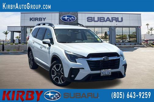 Crystal White Pearl 2023 Subaru Ascent Limited
