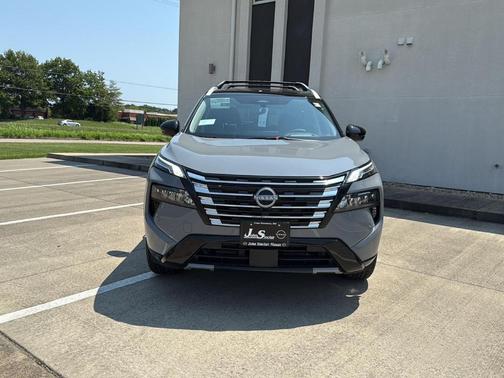 Boulder Gray Metallic 2026 Nissan Rogue Platinum