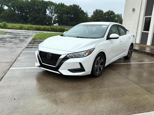Aspen White 2022 Nissan Sentra SV