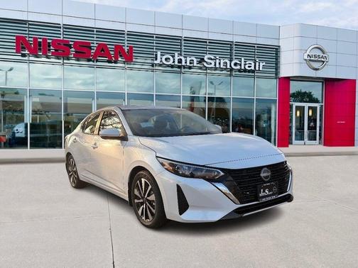 Aspen White 2025 Nissan Sentra SV Sedan