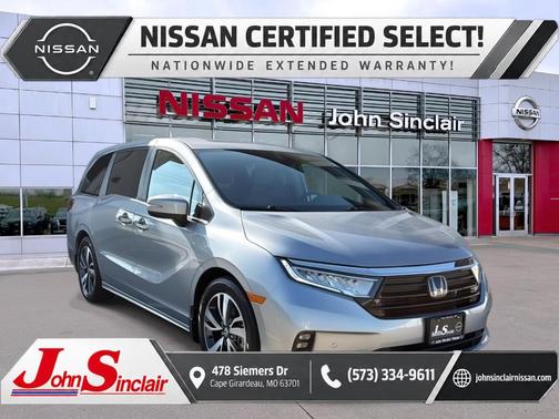 Lunar Silver Metallic 2021 Honda Odyssey Touring