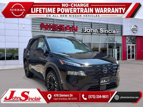 Super Black 2026 Nissan Rogue Dark Armor