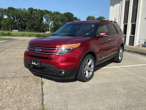 Ruby Red Metallic Tinted Clearcoat 2015 Ford Explorer Limited