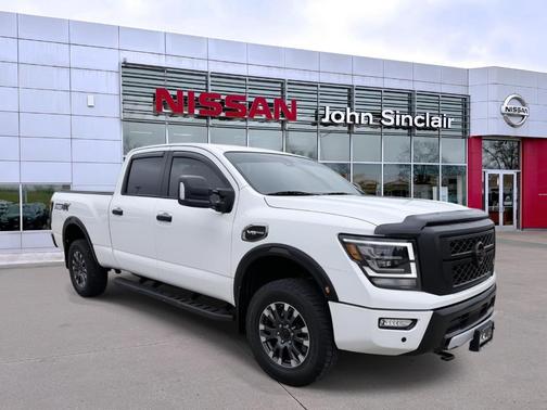 Glacier White 2023 Nissan Titan XD PRO-4X