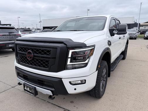 Glacier White 2023 Nissan Titan XD PRO-4X