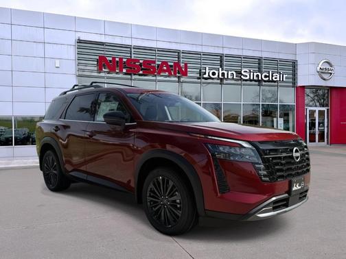 Scarlet Ember Tintcoat 2026 Nissan Pathfinder SL