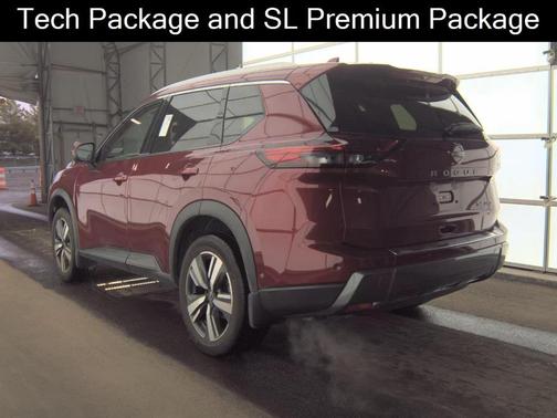 Scarlet Ember 2025 Nissan Rogue SL