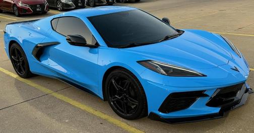 Rapid Blue 2022 Chevrolet Corvette Stingray w/1LT