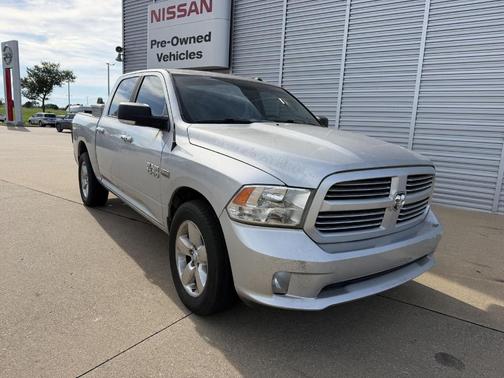 Bright Silver Clearcoat Metallic 2015 RAM 1500 Big Horn