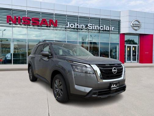 Gun Metallic 2025 Nissan Pathfinder SV SUV