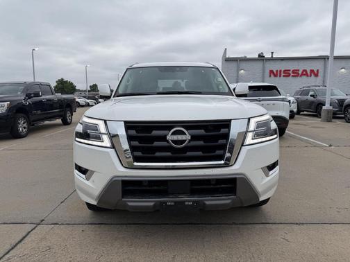 Aspen White Tricoat 2024 Nissan Armada SL