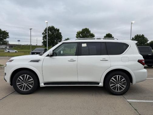Aspen White Tricoat 2024 Nissan Armada SL