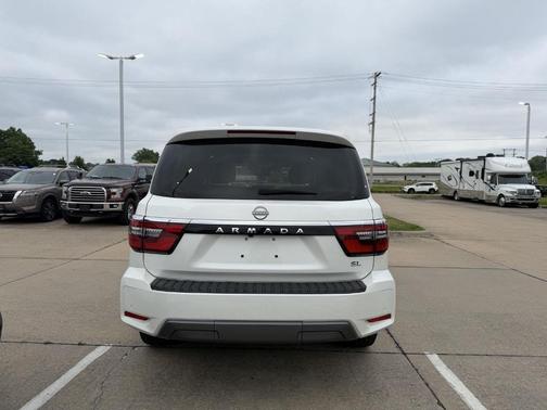 Aspen White Tricoat 2024 Nissan Armada SL