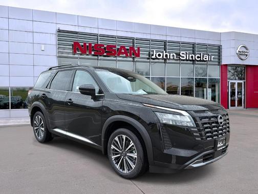 Black 2026 Nissan Pathfinder Platinum