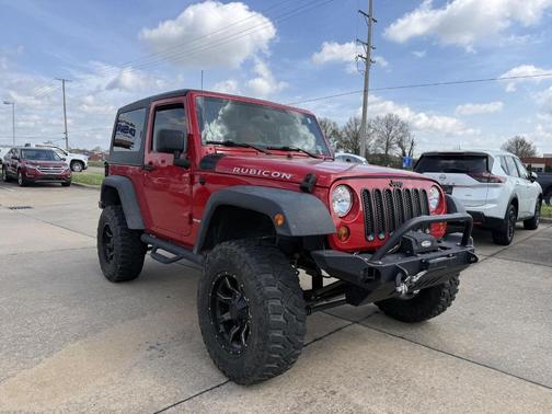 Flame Red Clearcoat 2012 Jeep Wrangler Rubicon
