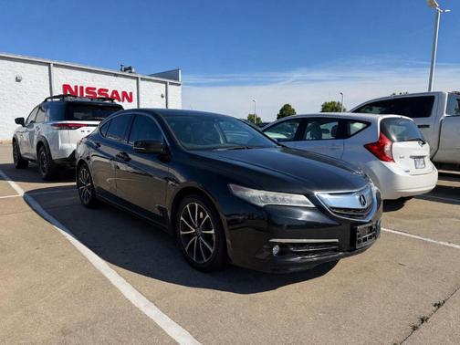 Crystal Black Pearl 2015 Acura TLX V6 Advance