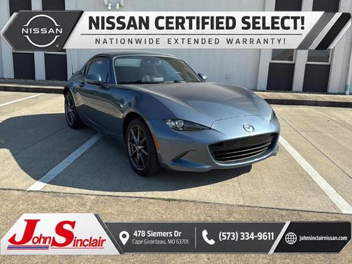 Blue Reflex Mica 2017 Mazda MX-5 Miata RF Grand Touring