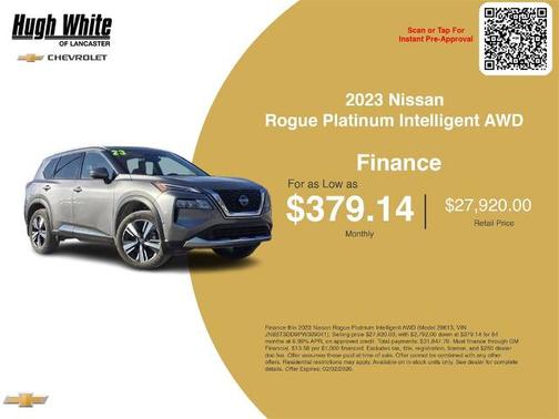 2023 Nissan Rogue Platinum