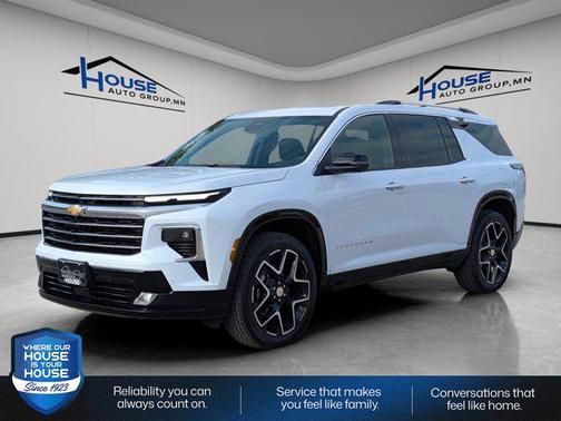 Polar White Tricoat 2026 Chevrolet Traverse High Country