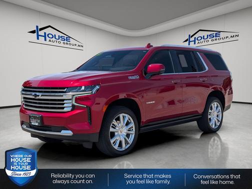 Cherry Red Tintcoat 2022 Chevrolet Tahoe 4WD High Country
