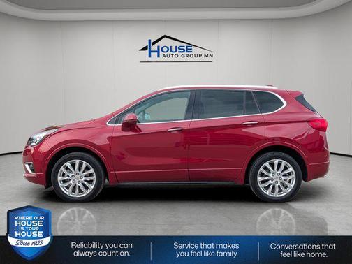 Chili Red Metallic 2019 Buick Envision Premium I