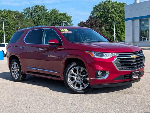 Cajun Red Tintcoat 2019 Chevrolet Traverse Premier