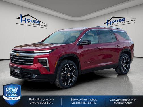 Radiant Red Tintcoat 2026 Chevrolet Traverse High Country