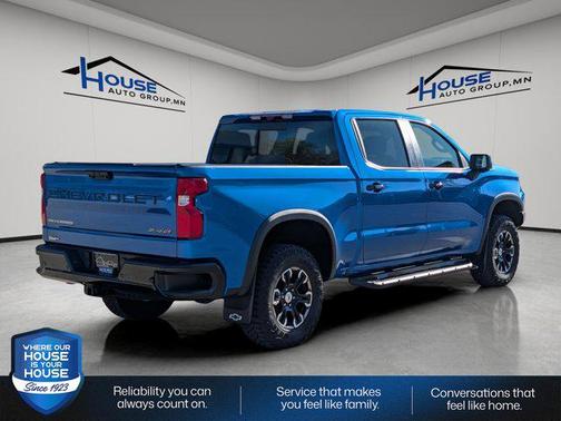 Glacier Blue Metallic 2022 Chevrolet Silverado 1500 ZR2