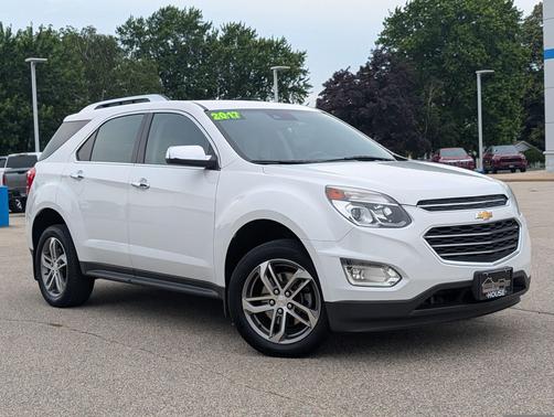 Summit White 2017 Chevrolet Equinox Premier